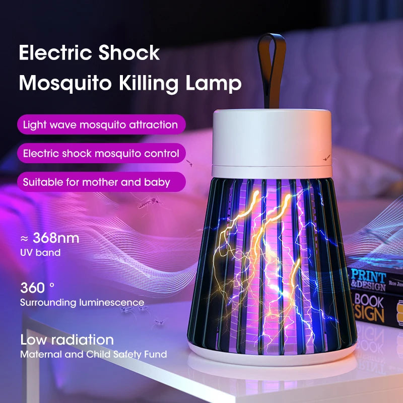 Smart Mosquito Killer – Peaceful Sleep Without Bites or Noise!"