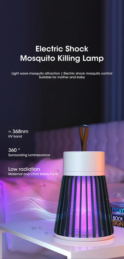 Smart Mosquito Killer – Peaceful Sleep Without Bites or Noise!"