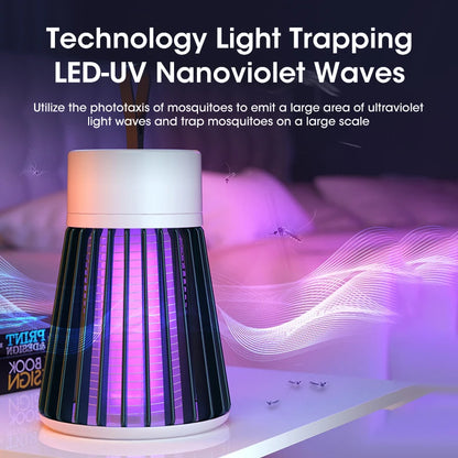 Smart Mosquito Killer – Peaceful Sleep Without Bites or Noise!"