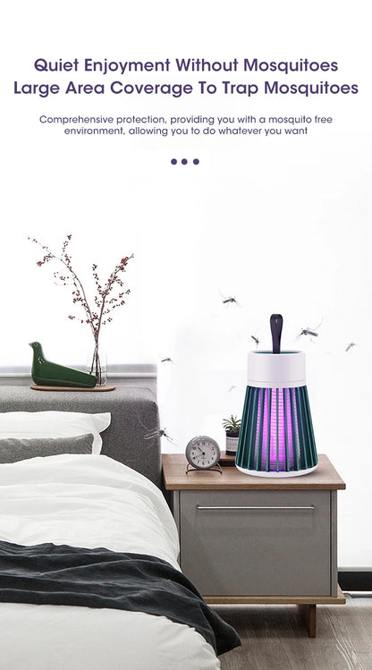 Smart Mosquito Killer – Peaceful Sleep Without Bites or Noise!"