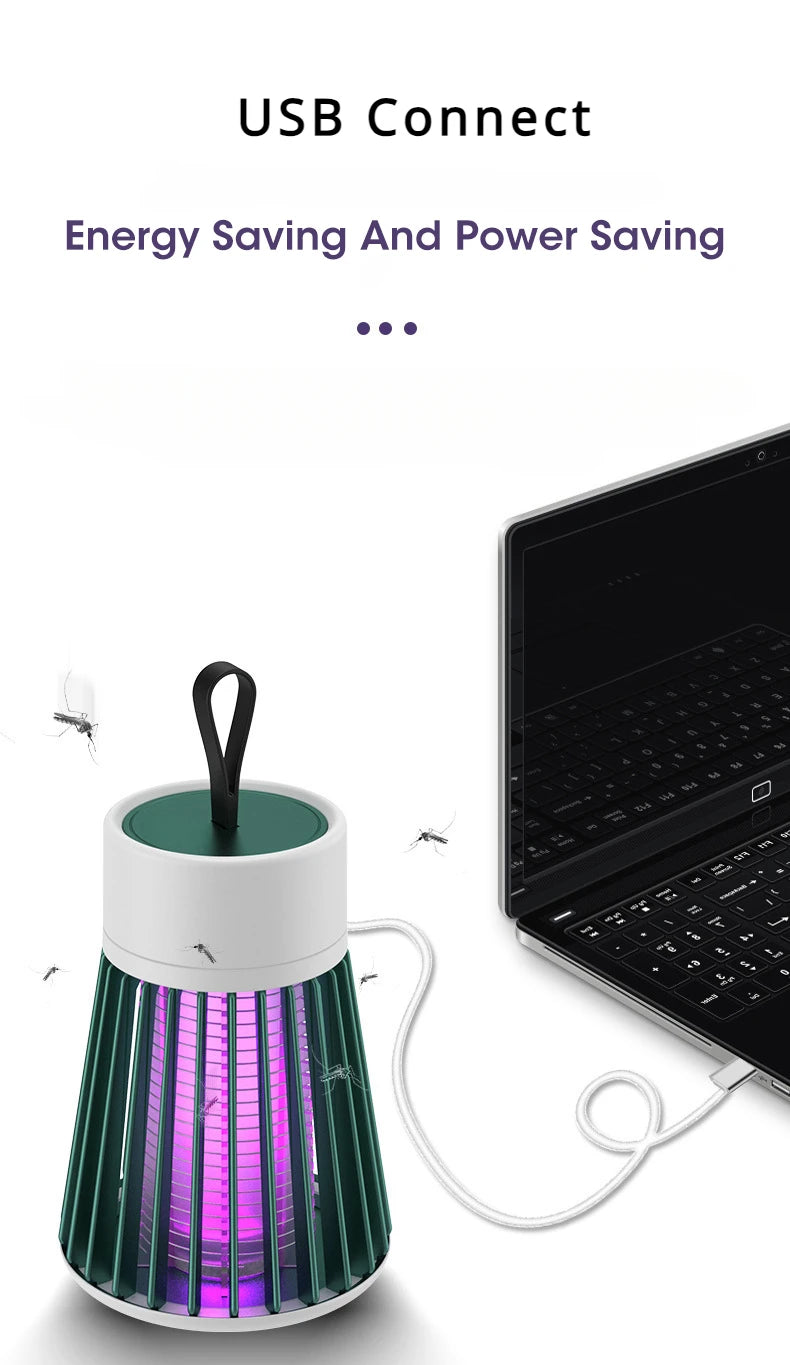 Smart Mosquito Killer – Peaceful Sleep Without Bites or Noise!"