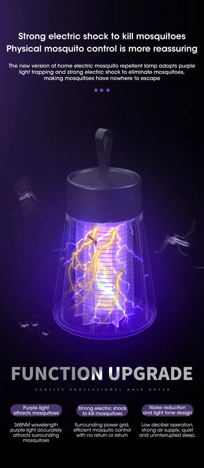 Smart Mosquito Killer – Peaceful Sleep Without Bites or Noise!"